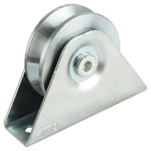 Rueda encanalada con soporte R75S